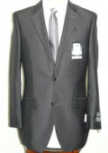 Summer Light Weight Fabric Charcoal 2 Button Suit $129