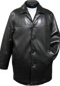 Men's Leather Trench Coats
