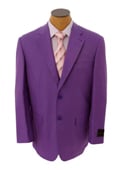 Purple velvet blazer 