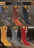 W toe cowboy boots