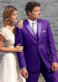 Purple tuxedo