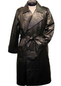 Mens Leather Trench Coats