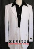  3 Buttons Pure Light Weight Snow White Suits + Shirt & Tie Package $169