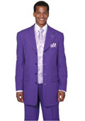Purple three piece Suits
