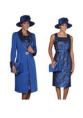 Royal Blue Suit Womens