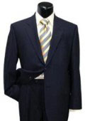 SKU PJ8 Highquality construction TwoButton Dark Navy Blue Super Soft Wool Center Vent Suit 175 
