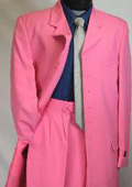 Pink Long Dress Fashion Stylish Suit 