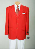 Boys red suit