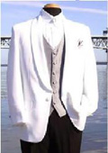  Snow White One-Button Front, Shawl Lapel Dinner Jacket $99