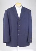 SKU#OPR25 New Mens Navy Blue Blazer - 3 Button Single Breasted Suit Jacket $69
