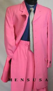 SKUA77 7 button Hot RosPink Long Dress Fashion Stylish Suit 139