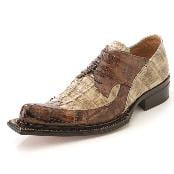 stacy adams crocodile shoes