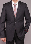Charcoal gray suit