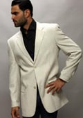 SKU#CF3400 Beige 100% Linen Sport Coat 2 Button A Must Have Jacket $89