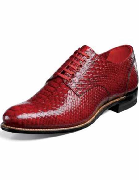 stacy adams snakeskin dress shoes