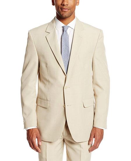 Mix and Match Suits Men's Tan Vest Suit Separates Sale