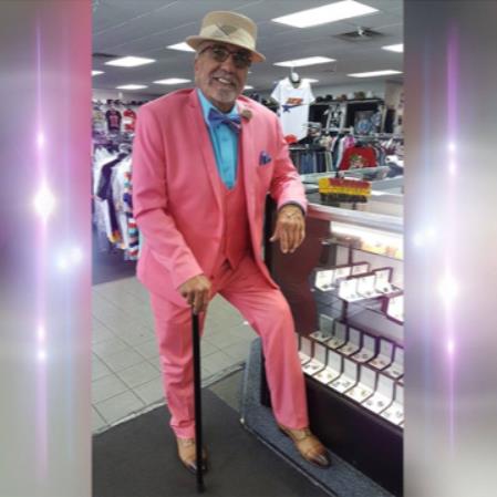 Men's Peak Lapel  Pink Suit