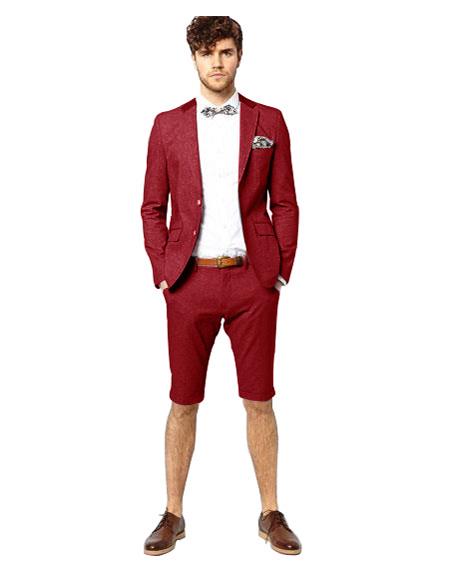 maroon formal attire for men