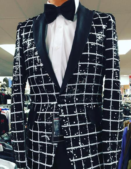 Men's Black Shawl Label Cheap Priced Designer Fashion Dress Casual Blazer On Sale Flap Front Pockets Two Button Blazer