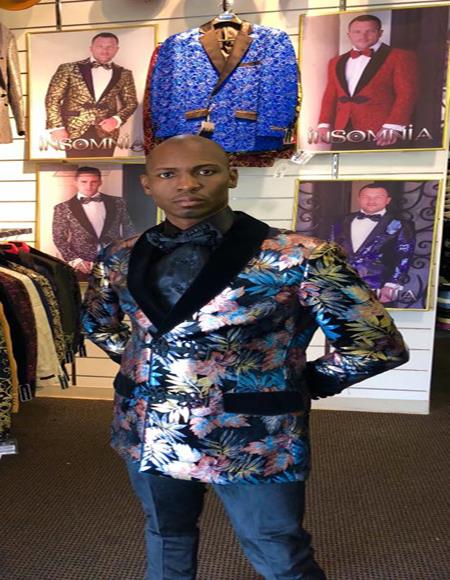 Men's Fuschia Peak Label Cheap Priced Designer Fashion Dress Casual Blazer On Sale One Chest Pocket One Button Blazer