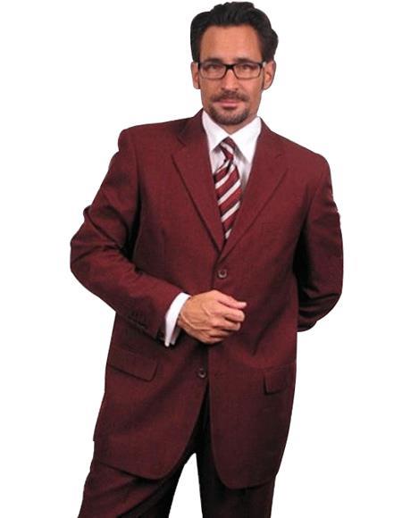 Men's Suits Clearance Sale Dark Burgundy ~ Maroon Suit ~ Wine
