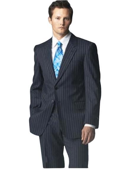 Men's Suits Clearance Sale Dark Navy Blue