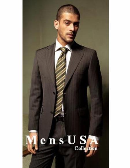 Men's Suits Clearance Sale Brown