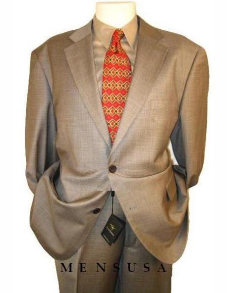 Men's Suits Clearance Sale Taupe-Beige