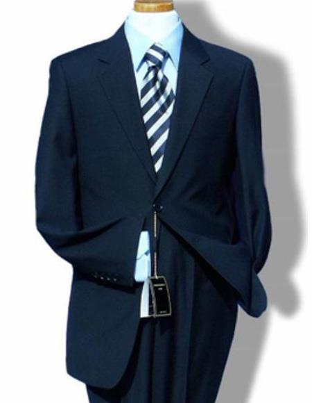 Men's Suits Clearance Sale Dark Navy Blue