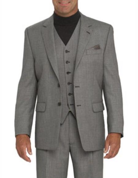 Men's Suits Clearance Sale Light Gray