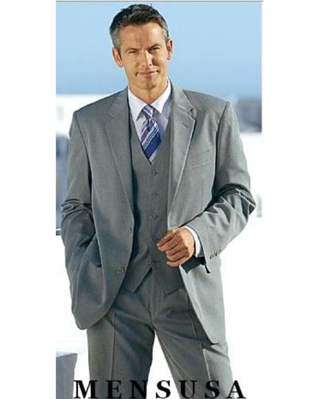 Men's Suits Clearance Sale Mid Gray