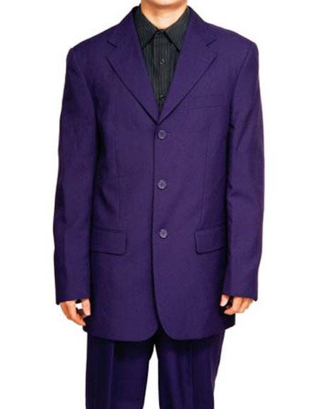Men's Lucci Suit Purple 