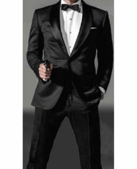 James Bond Tuxedo Black