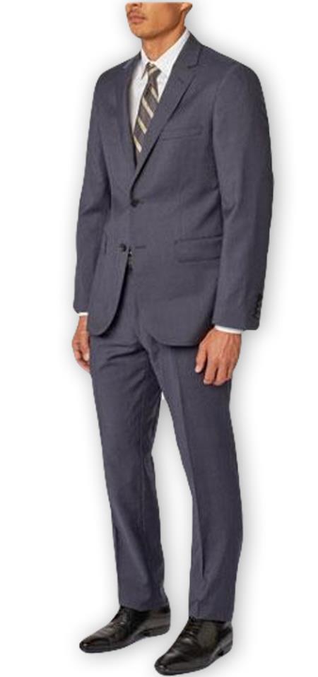 Mix and Match Suits Men's Suit Separates Wool Navy Suit By Alberto Nardoni Brand
