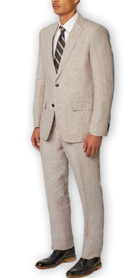 Mix and Match Suits Men's Suit Separates Wool Gray Suit By Alberto Nardoni Brand