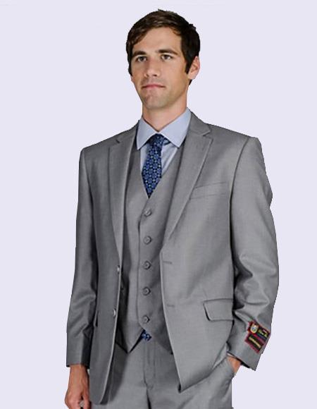 Giorgio Fiorelli Gray Men's Suit