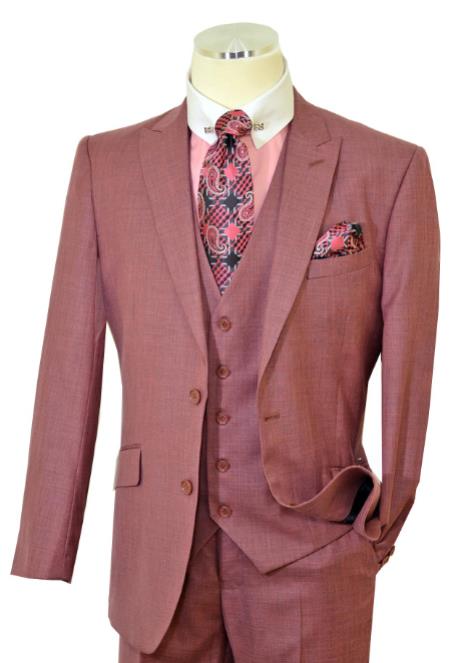 Mauve Color Men's Suits