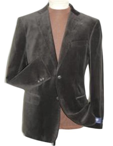 Velour Men's blazer Jacket Brown Velvet Cheap Priced Unique Fashion Designer Men's Dress Sale Jacket
