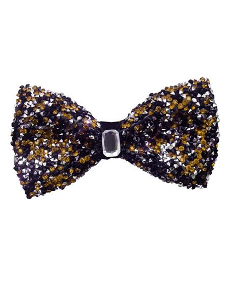 Sparkly Bow Tie Sequin Fabric ...