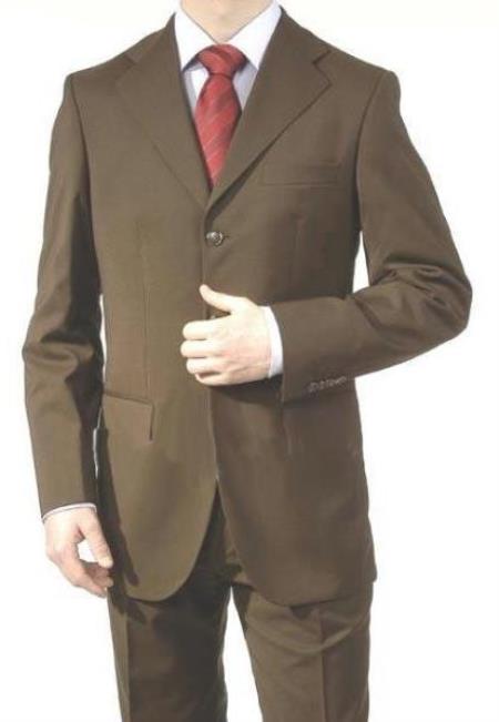 Big And Tall Suit Plus Size Men's Suits For Big Guys Dark Brown