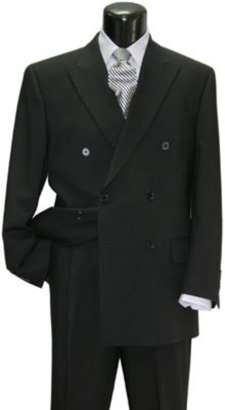 Funeral Attire - Funeral Outfit - Funeral Clothes Double breasted with 6 buttons Funeral Suit