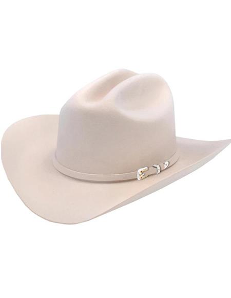 BEAVER FELT Castor (made from felted beaver fur) Los Altos Hats-Valentin Style Cowboy Hat 10x Available Los Altos Hats