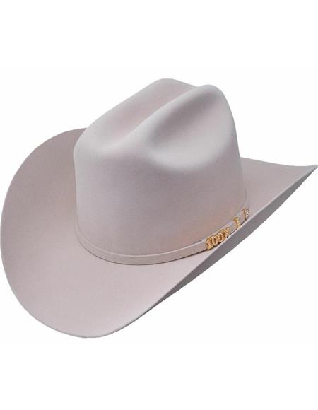 Serratelli 100X EL Comanddant Buckskin 3 1/2'' Brim Western Cowboy Hat all sizes