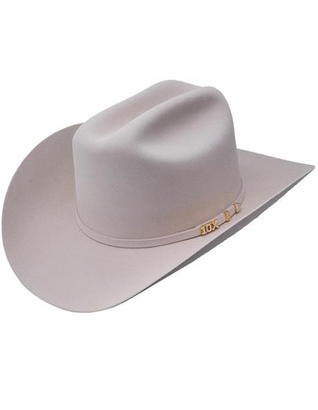 Serratelli 10X Cali Style Buckskin 3 1/2'' Brim Western Cowboy Hat all sizes