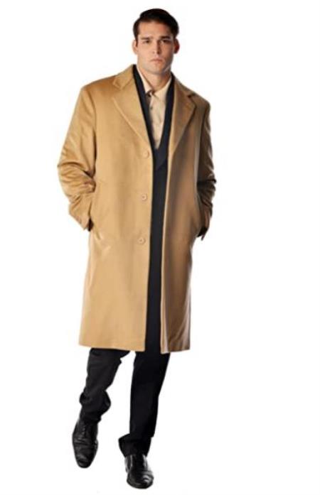 %10 Cashmere Blend Fabric by Alberto Nardoni Bran Percent Pure Cashmere Full Length Men's Long Men's Dress Topcoat -  Winter coat - Overcoat - Coat By Lora Piana Fabric
