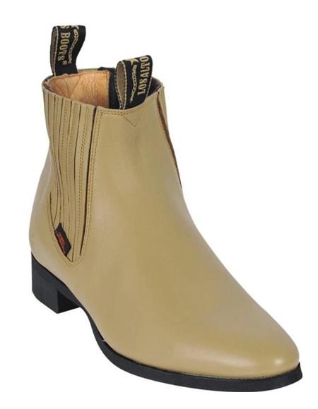 Oryx Los Altos Boots Men's Charro Botin Short Ankle Leather Boots