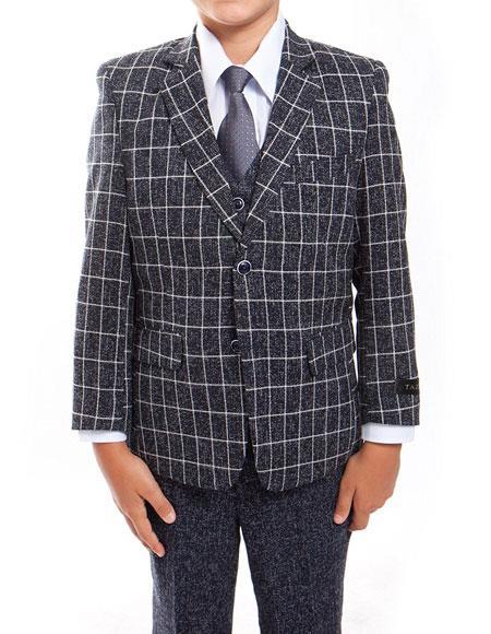 Suit For Teenager Black ~ White