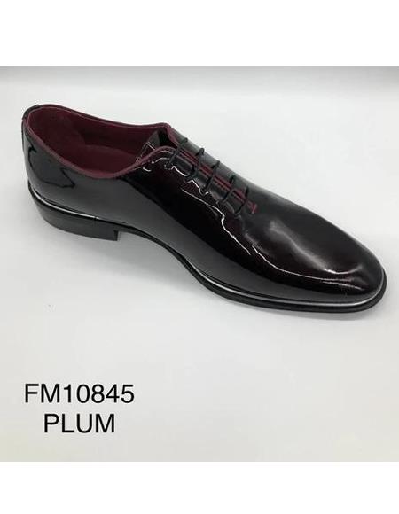 Tuxedo Shoes - Formal Shoes- Men's Wedding Shoe - Giovanni Testi 100% Patent Leather Shoes