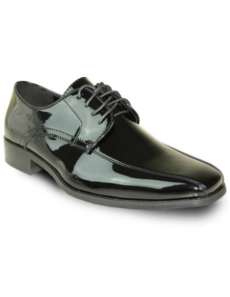 Men's Black Vangelo Tuxedo Shoes