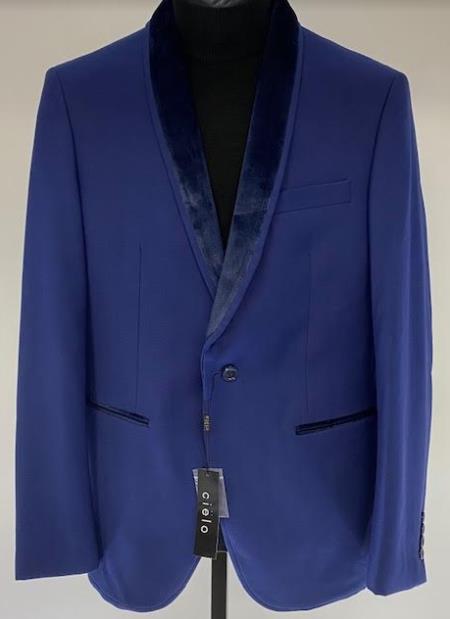 Style#-B6362 Men's Dinner Jacket - Tuxedo Jacket